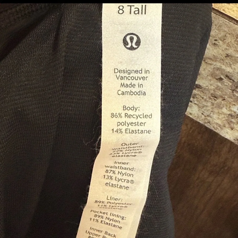 Lululemon Athletica Black Apparel